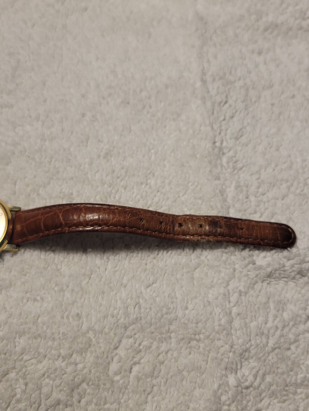 Bulova Men's Quartz Analog Leather Watch - Picture 5 of 10